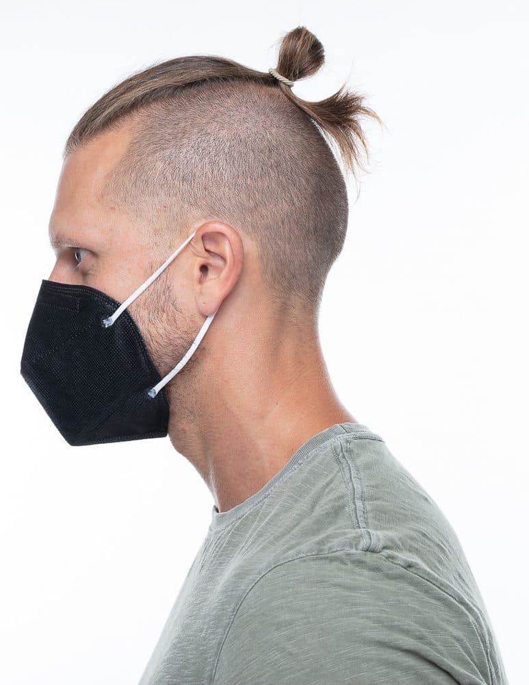 Respirátor FFP2 GOOD MASK GM2 černý - náhled 5
