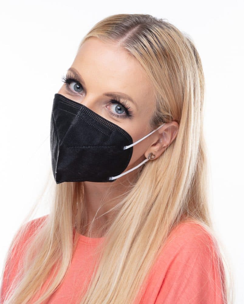 Respirátor FFP2 GOOD MASK GM2 černý - náhled 3