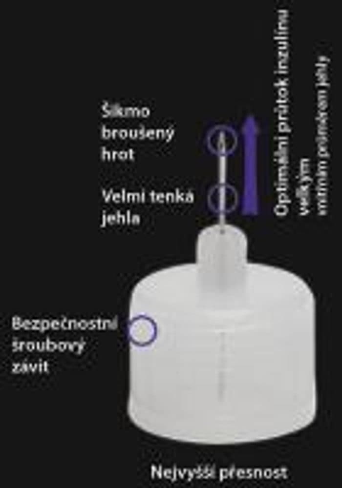 Inzulínové jehly MEDFINE - 12mm x 29G - náhled 3