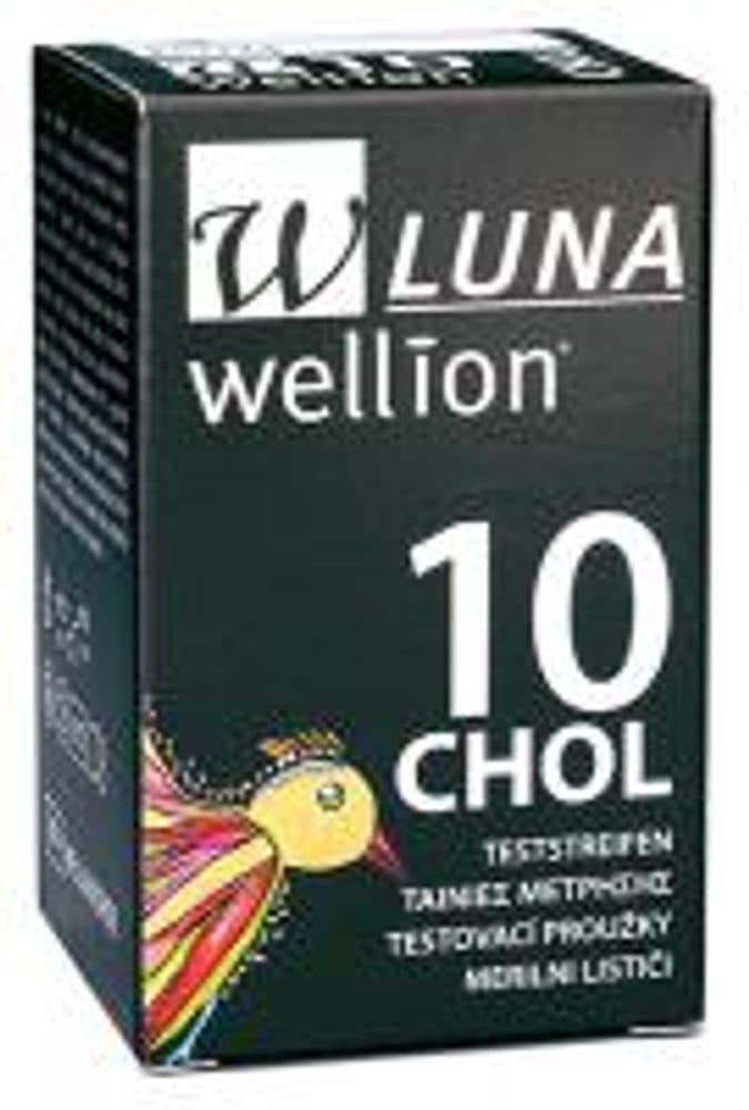 Wellion LUNA CHOL pro měření cholesterolu 10ks - náhled 2