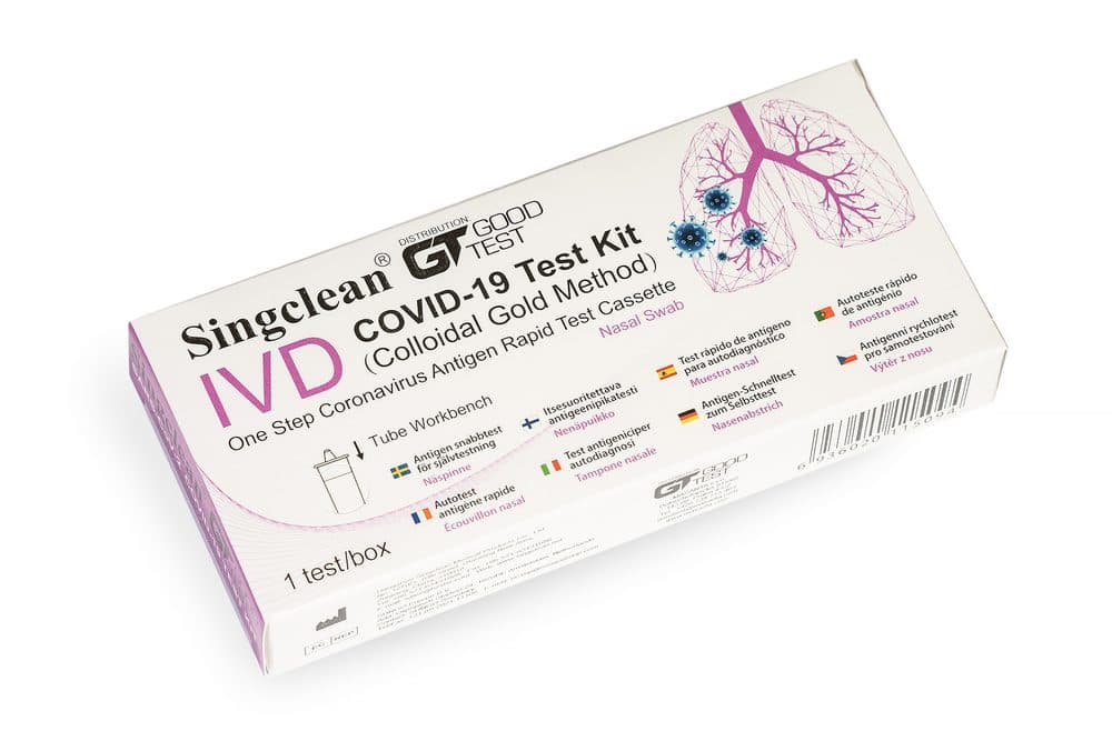 Akce:Singclean® COVID-19 testovací sada (metoda koloidního zlata), kratší expirace - náhled 2