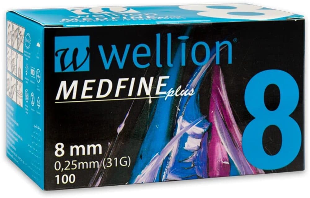 Inzulínové jehly MEDFINE - 8mm x 30G