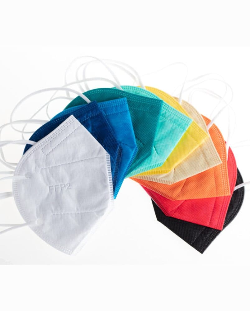 Respirátor FFP2 GOOD MASK GM2 barevný mix - 10 ks - náhled 2