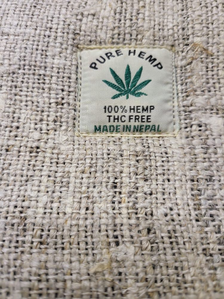 Ručně tkaný batoh 100% HEMP - náhled 2