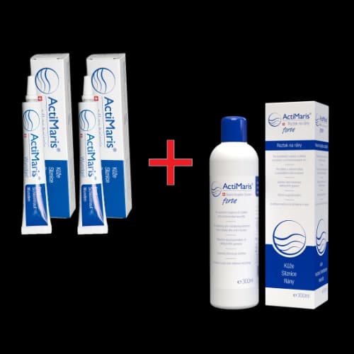 2x ActiMaris Gel 20 g + Forte roztok 300 ml