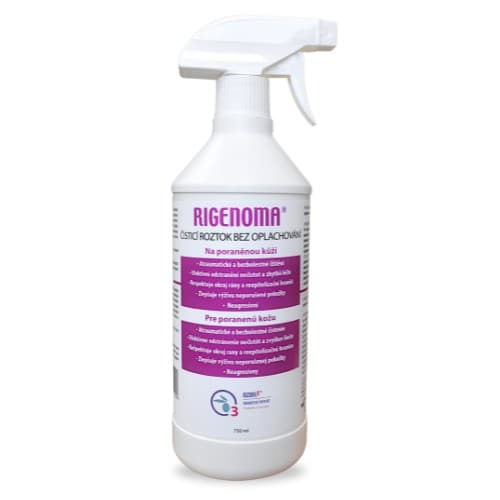 RIGENOMA aktivní čisticí roztok bez oplachování s OZOILE 750 ml