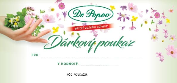 Elektronický dárkový poukaz Dr. Popov