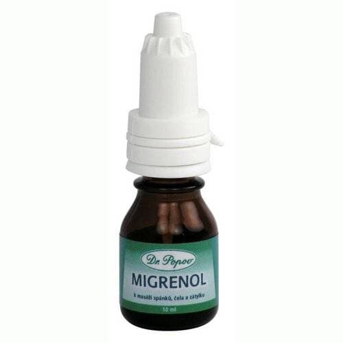 Migrenol, masážní olej, 10 ml Dr. Popov - náhled 3