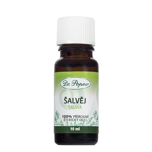 Šalvějová silice, 10 ml Dr. Popov