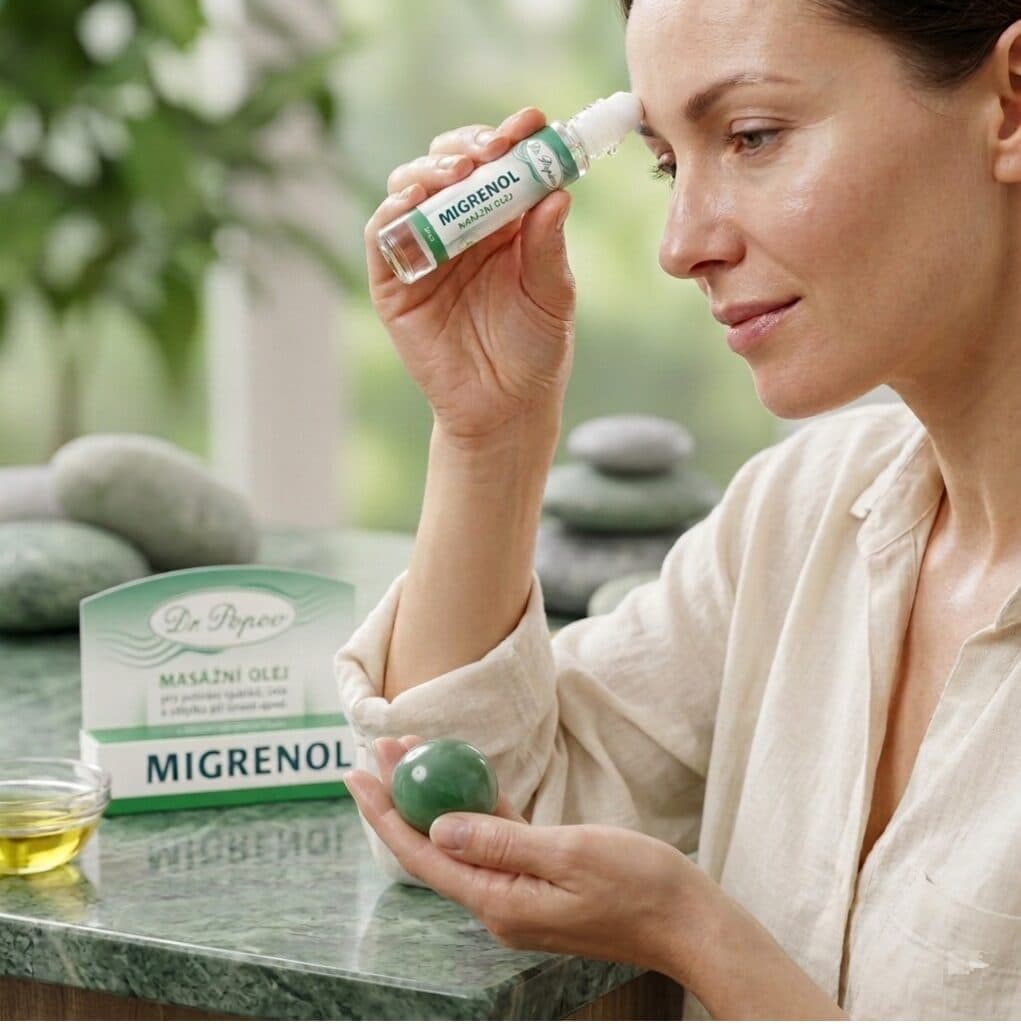 Migrenol, 10 ml - roll-on Dr. Popov - náhled 3